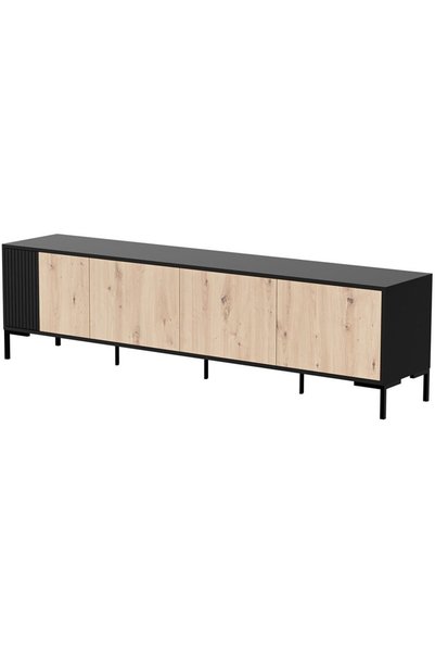 Other Dulap Cama Merci 400010 RTV 200 x 40 x 54 cm, Negru-Stejar
