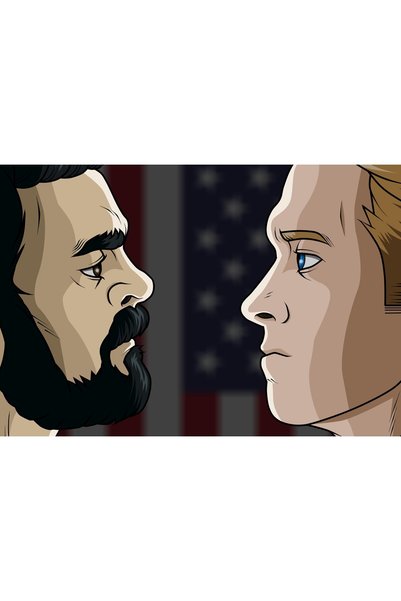 OEM Poster Billy Butcher Vs Homelander The Boys Sezonul 2, 61x90 cm, poster13399