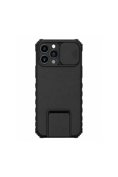 OEM Husă Defender cu Suport pentru Apple iPhone 13 Pro, Antișoc, Negru