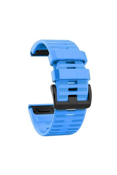 KOSTELO Λουράκι Σιλικόνης 8848 26mm για Garmin Fenix Ανοιχτό Μπλε