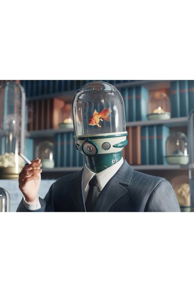 OEM Poster Goldfish Carmichael The Umbrella Academy, 61x90 cm, poster13333