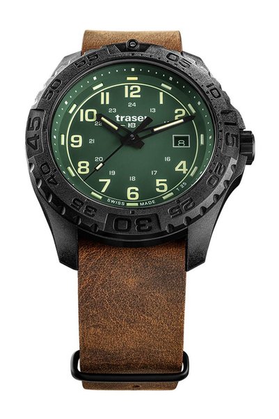 Traser H3 109038 P96 OdP Evolution petrol pentru bărbați 44mm 20ATM