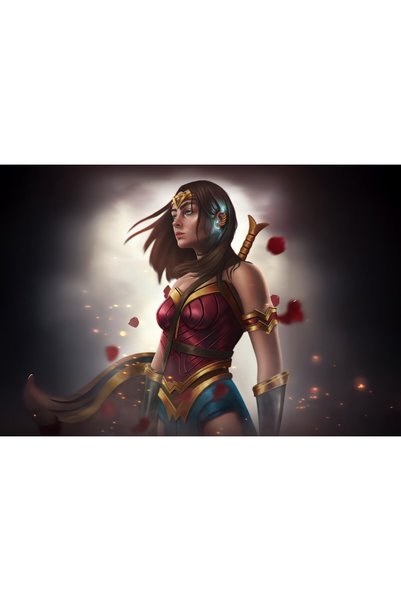 OEM Poster Wonder Woman Zeiță în luptă, 61x90 cm, poster13877