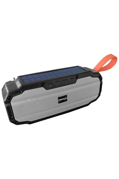 Power Plus Ηλιακό & USB Ηχείο Bluetooth - Ραδιόφωνο FM με λειτουργία σάρωσης ...