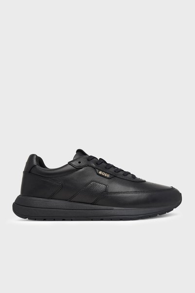 BOSS %100 Hakiki Deri Sneaker Ayakkabı Erkek AYAKKABI 50573581 005