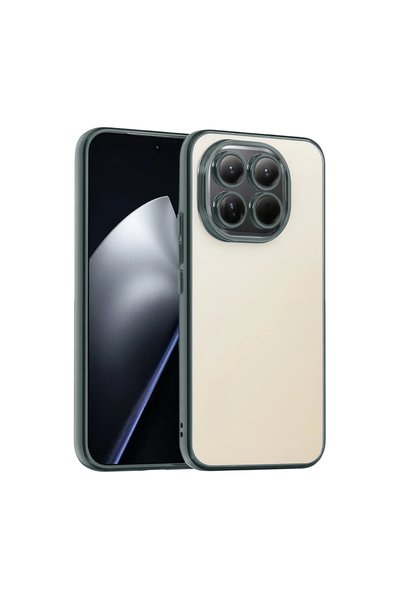 kumkumticaret Xiaomi Mi 15 Razer Lens Silicone Case - Titan Gray