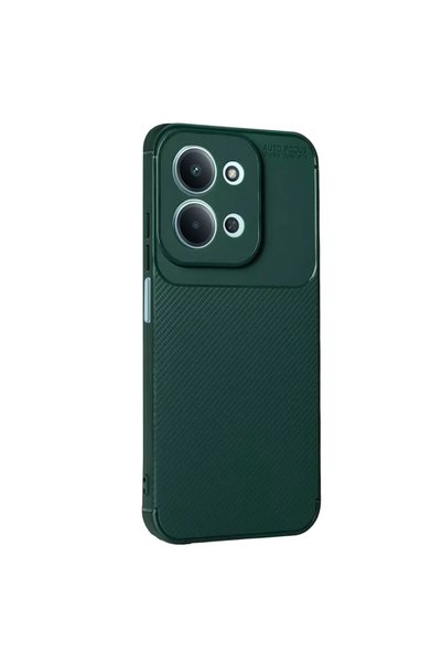 kumkumticaret Xiaomi Redmi 15C 5g Auto Focus Carbon Cover - Dark Green