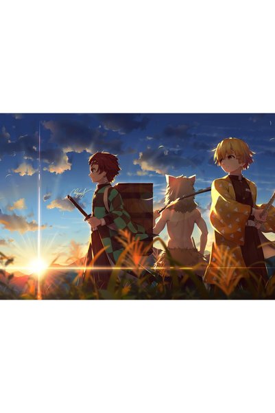 OEM Αφίσα Kimetsu No Yaiba Anime 4k, 61x90 εκ., poster15234