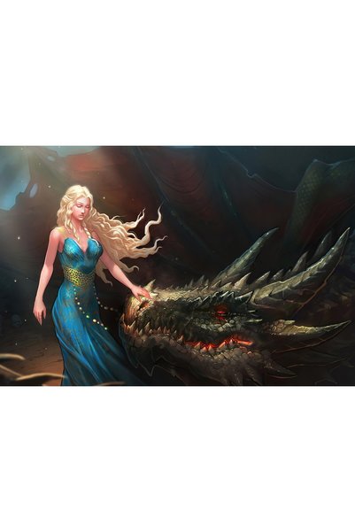 OEM Αφίσα Ντένερις Τάγκριεν Got 4k, 61x90 εκ., poster14468
