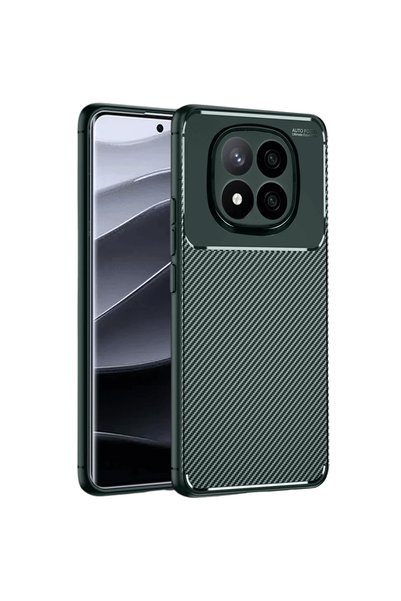 kumkumticaret Xiaomi Redmi Note 14 Pro 4g Case Auto Focus Carbon Cover - Dark...
