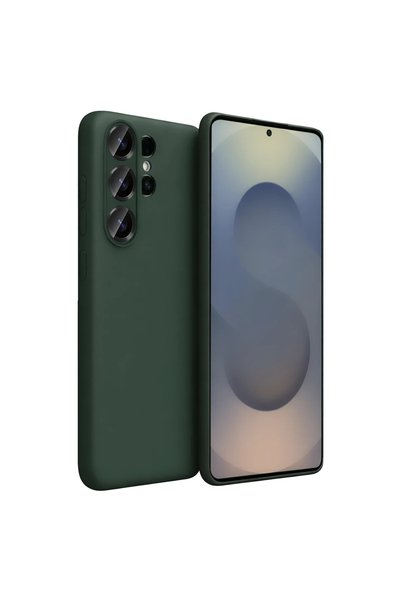kumkumticaret Samsung Galaxy S26 Ultra First Silicone - Dark Green
