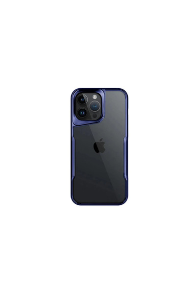 kumkumticaret Apple iphone 16 pro max case boyi silicone cover - navy blue