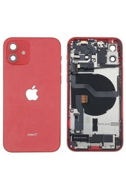 kumkumticaret iPhone 12 Full Full Case (Red)