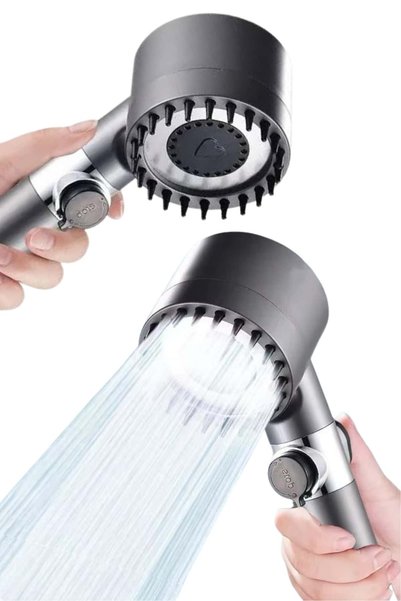 kumkumticaret New Generation Shower Head Stainless Steel Massage Effect Ergon...