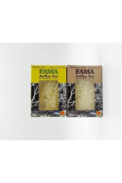 FAMA مستكة يوناني أصلي (دموع خيوس) - نخب أول - 10 جرام قطعه و مستكة يوناني أص...