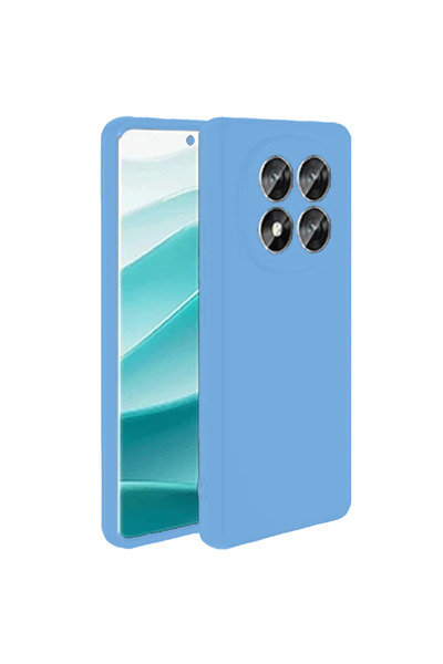 kumkumticaret حافظة هاتف Xiaomi Redmi Note 14 Pro 5G من السيليكون الأول - أزرق