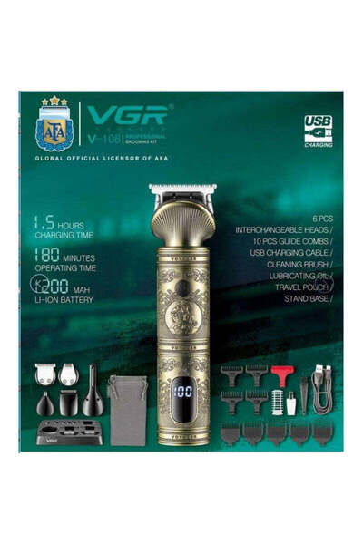 Rolinger Oems VGR ΕΠΑΓΓΕΛΜΑΤΙΚΟ ΣΕΤ ΚΟΥΡΕΥΤΙΚΗΣ ΜΗΧΑΝΗΣ V-106