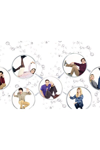 OEM Poster The Big Bang Theory Serial TV 4K, 61x90 cm, poster15678