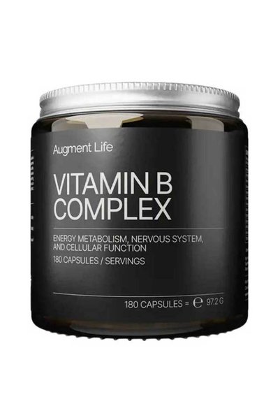 Augment Life Σύμπλεγμα Βιταμινών Β 180 κάψουλες (Ενεργειακός Μεταβολισμός, Νε...