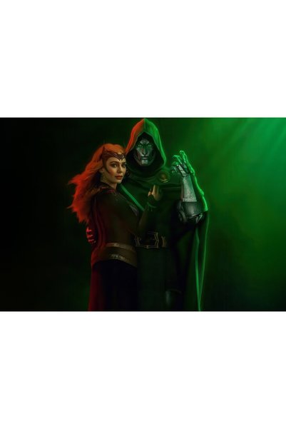 OEM Αφίσα Dark Alliance Doctor Doom και Scarlet Witch, 61x90 εκ., poster15713