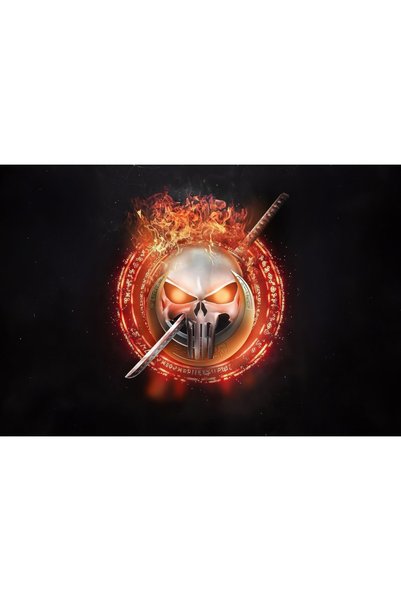 OEM Poster Midnight Sons Ghost Rider, 61x90 cm, poster16746