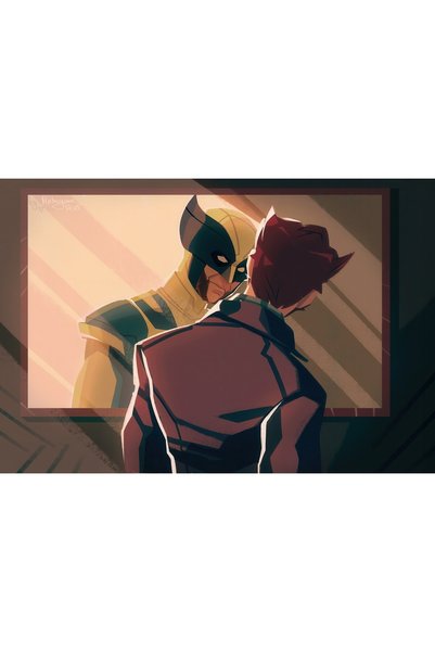 OEM Poster Wolverine în propria sa îmbrăcăminte, 61x90 cm, poster15711