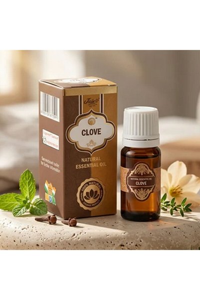 Jain's India Αιθέριο Έλαιο Φύλλου Γαρύφαλλου 10ml