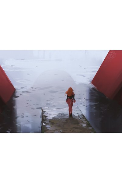OEM Αφίσα Evangelion Asuka 4K, 61X90 εκ., Poster16242