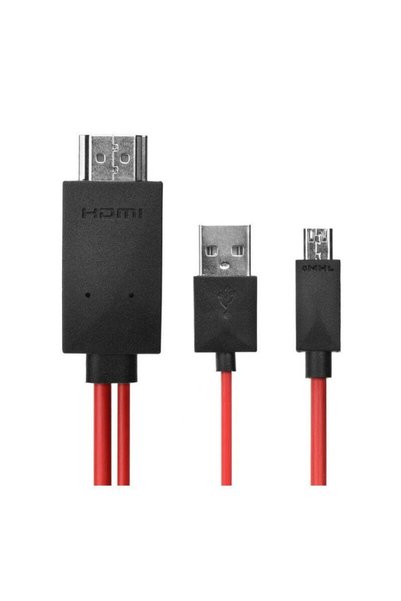 Rolinger Oems ΚΑΛΩΔΙΟ MHL MICRO USB HDMI 4K HDTV 1.8m 11PIN 17694-17