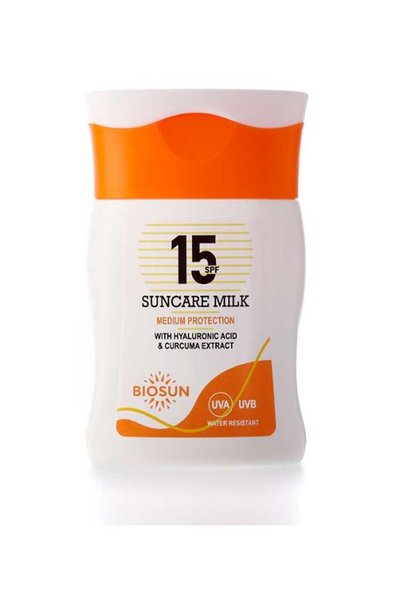 Biosanto Biosun SPF15 Αντηλιακή λοσιόν για πρόσωπο και σώμα 70ml