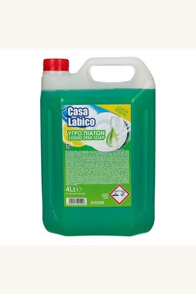 Comerivo Detergent vase aroma lamaie, 4L - indeparteaza grasimea eficient