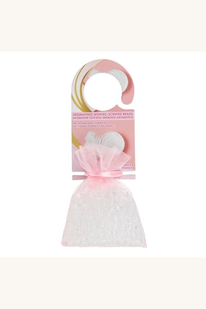 Comerivo Odorizant cu agatatoare si perle Baby Powder, parfum delicat pentru ...