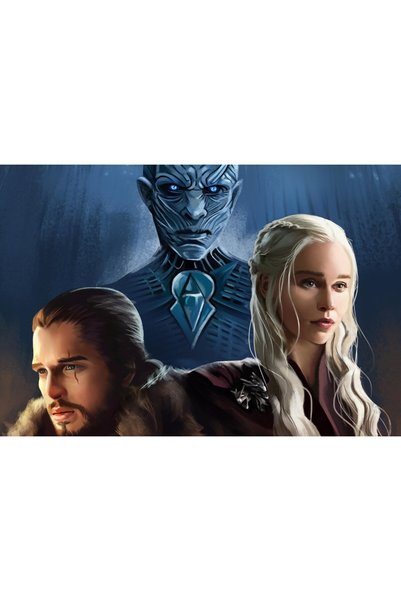 OEM Αφίσα Game Of Thrones Fanart 4k, 61x90 εκ., poster17081