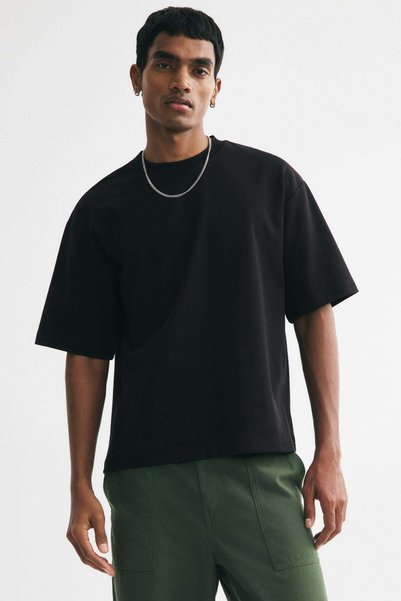 H&M Relaxed Fit Boxy cotton T-shirt