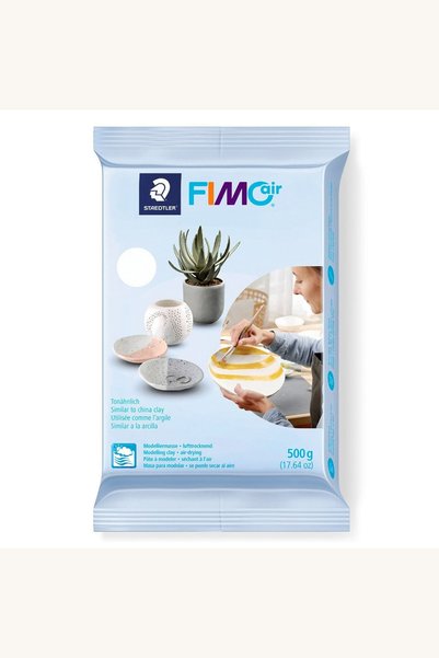 Comerivo Pasta de modelaj air dry alb, 500g - gata de folosit pentru creatie