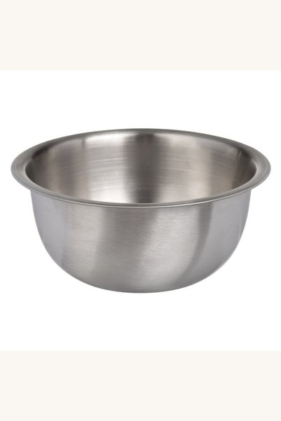 Comerivo Bol metalic de amestecare 400ml, inox cu margine pentru gatit
