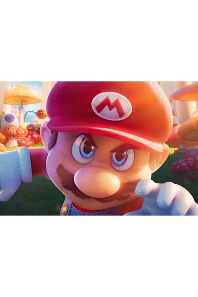 OEM Αφίσα Ο Ταινιογραφικός Τίτλος του Super Mario Bros 4k, 61x90 εκ., poster1...