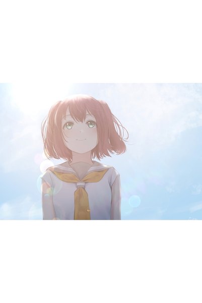 OEM Αφίσα Love Live Sunshine Κορίτσι Άνιμε με Σχολική Φούστα, 61x90 εκ., post...