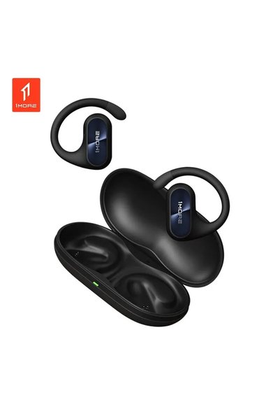 Bluejw سماعات أذن مفتوحة لاسلكية EF606 1MORE Fit S50 بتقنية البلوتوث 5.3 مع م...