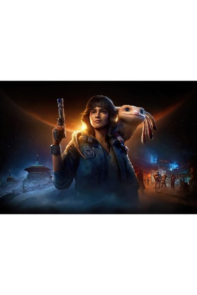 OEM Αφίσα Star Wars Outlaws 4k, 61x90 εκ., poster21523