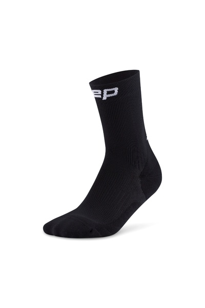 Cep Șosete compresie alergare Run 5.0 Mid Cut - negre | femei
