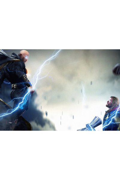 OEM Αφίσα Μπλακ Άνταμ εναντίον Θορ 4k, 61x90 εκ., poster20200