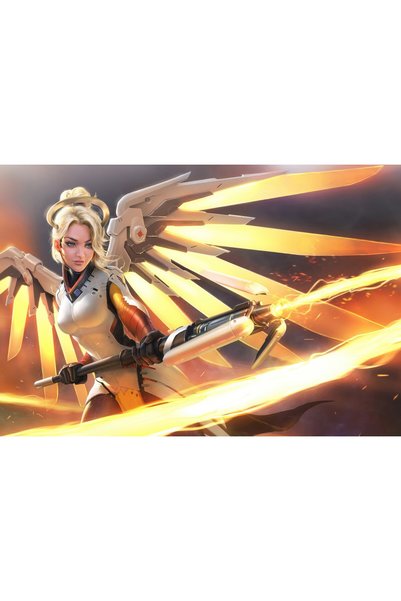 OEM Αφίσα The Mercy Overwatch 4k Art, 61x90 εκ., poster21048
