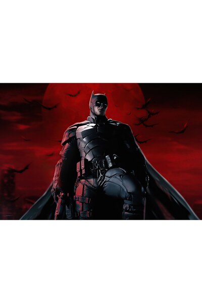 OEM Poster The Batman Robert Pattinson Artă Comică 5k, 61x90 cm, poster23167