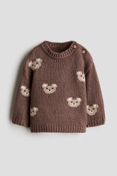 H&M Jakarlı Triko Kazak