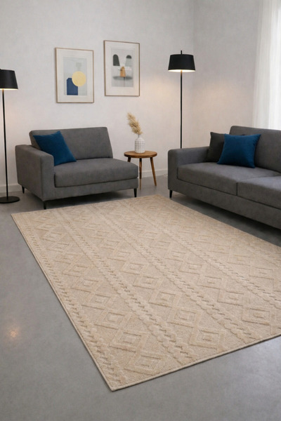 KMARKA Elastic Wellsoft Rug Cover | Decorative, Washable – Not a Rug