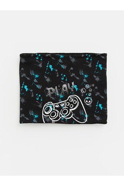 LC Waikiki Esvab • Modern & Distinctive Game Console Printed Boy's Neck Collar
