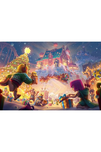 OEM Αφίσα Clash Of Clans 2023 4k, 61x90 εκ., poster23282