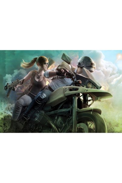 OEM Αφίσα PUBG Κάθε Ομάδα Χρειάζεται Μια Βασίλισσα, 61x90 εκ., poster22082