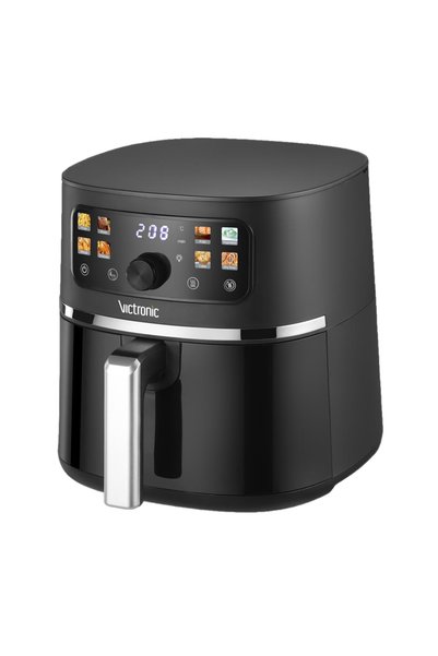 VICTRONIC Friteuză cu aer rece, Temporizator, Victronic, Putere 1250-1500 W, ...